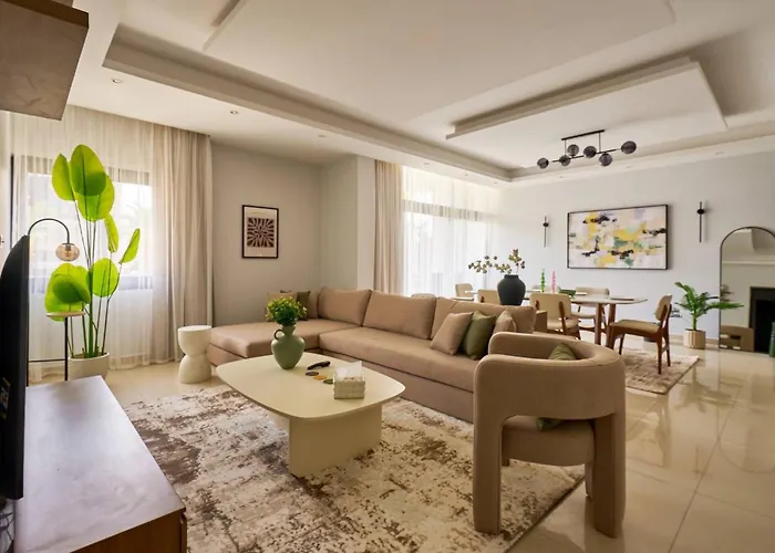 New Cairo Homehaven 3Br Apt Waterway