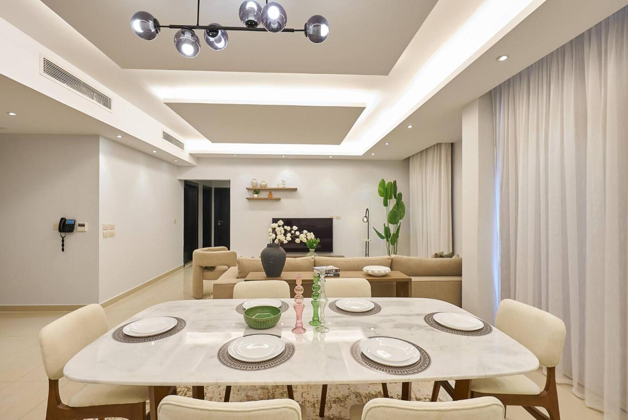 New Homehaven 3br Waterway Apartment Cairo